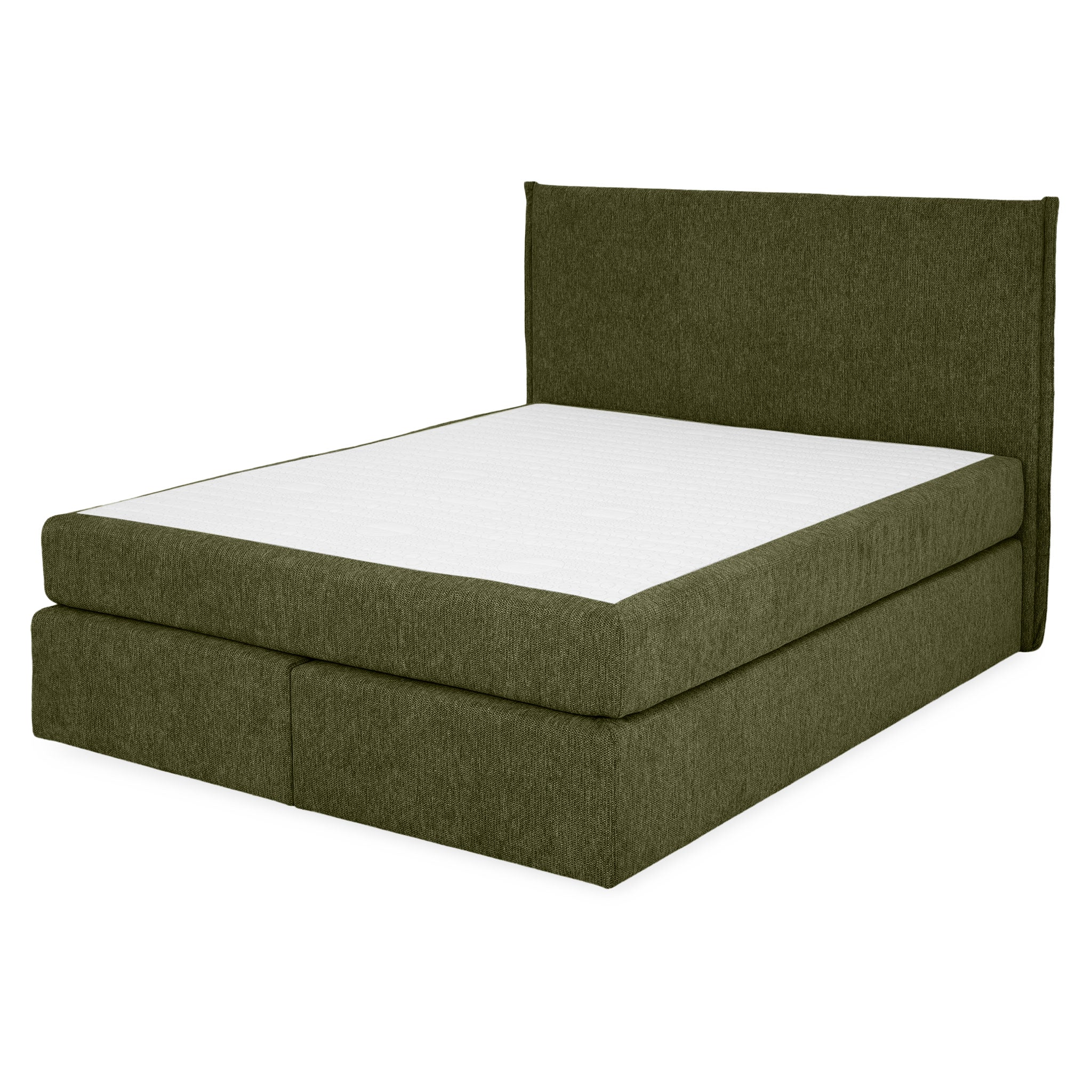 CARLINI Pat tapițat boxspring, 160x200cm, saltea inclusă - Image 52