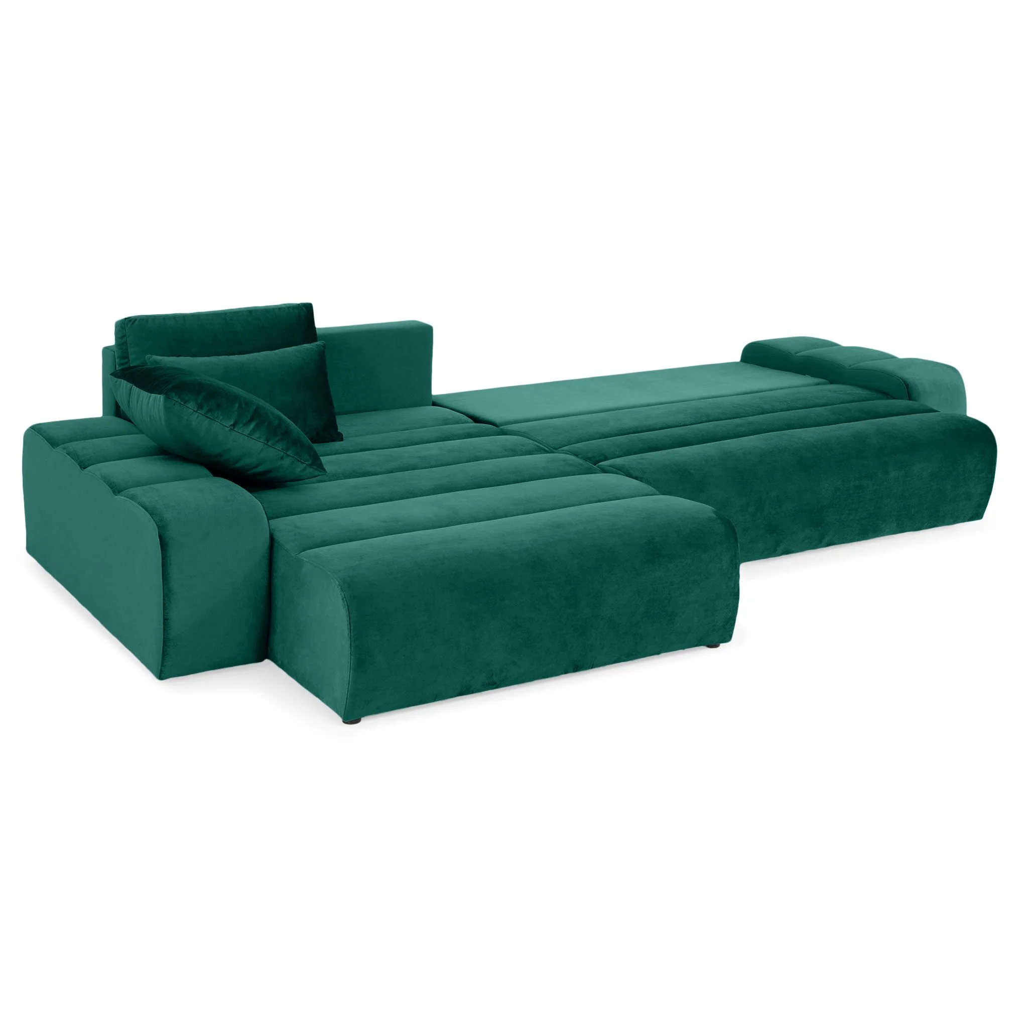 LOUNGE Colțar extensibil, șezlong interschimbabil, stofă - Image 154