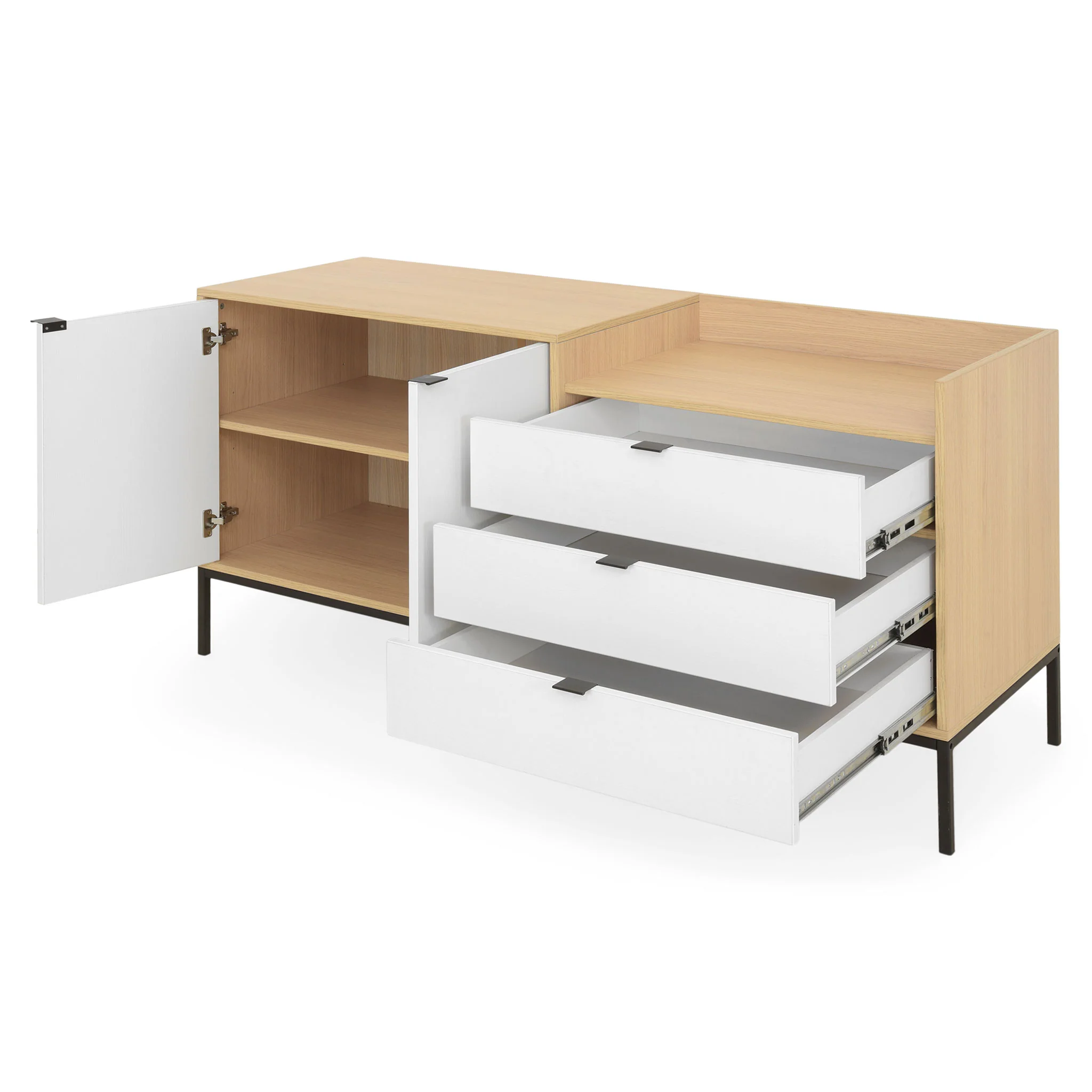 COMPACT Comodă 2 uși, 3 sertare - Image 91