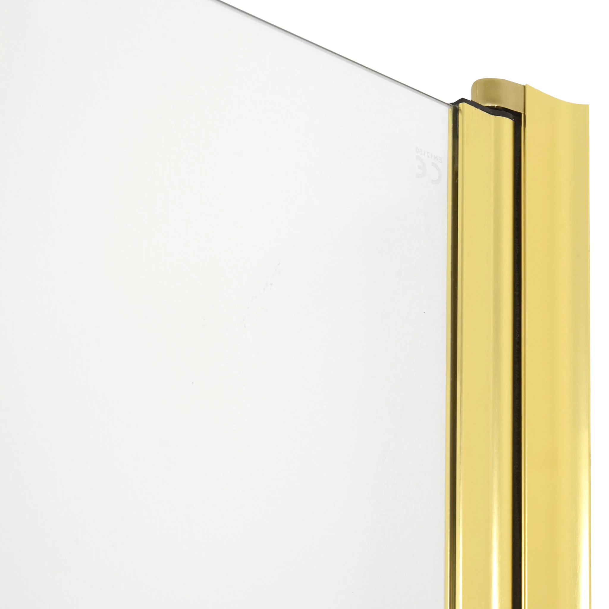 CORAM Paravan cadă, 80x135 cm, 1 element, sticlă clară - Image 22