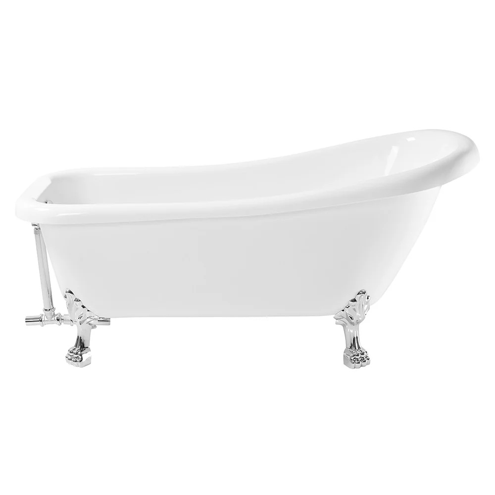 WESCOTT Cada baie, 170x73 cm, cu picioare, fara masca, acril - Image 5