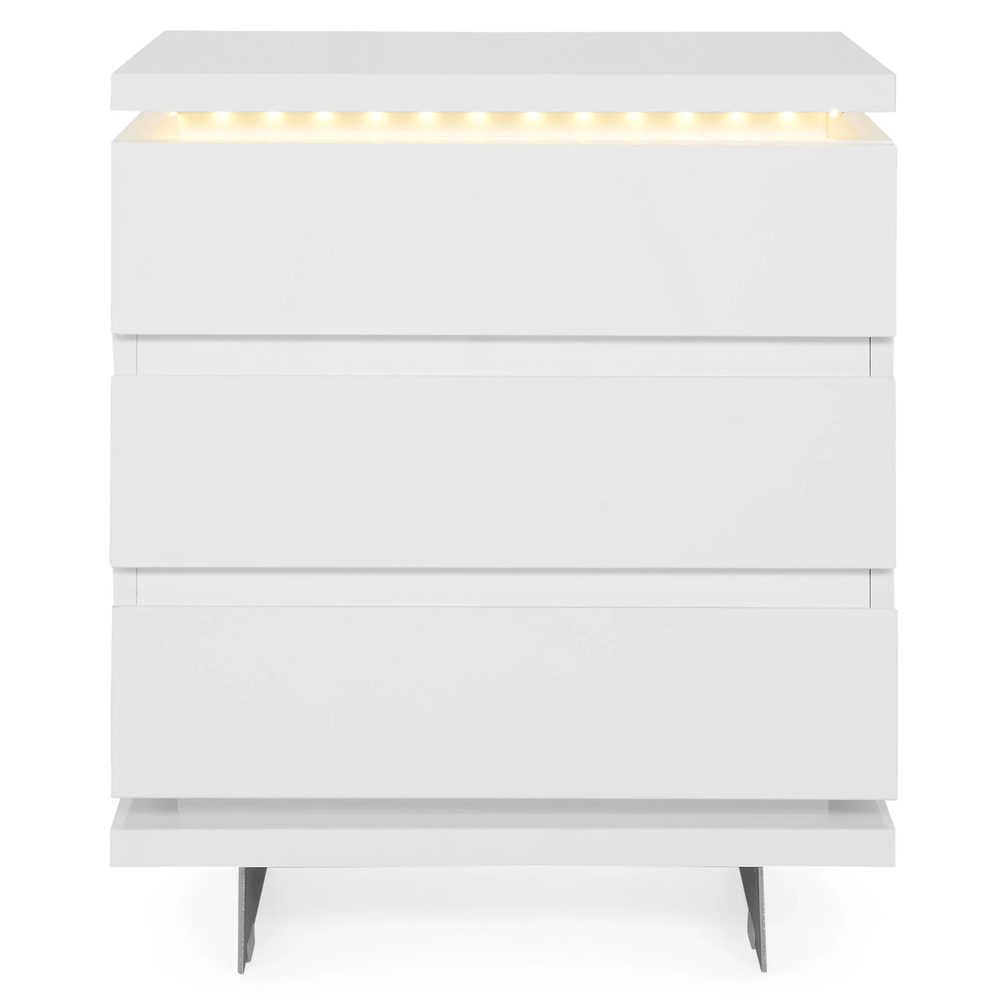 ELISTON Noptieră 3 sertare, LED inclus - Image 3
