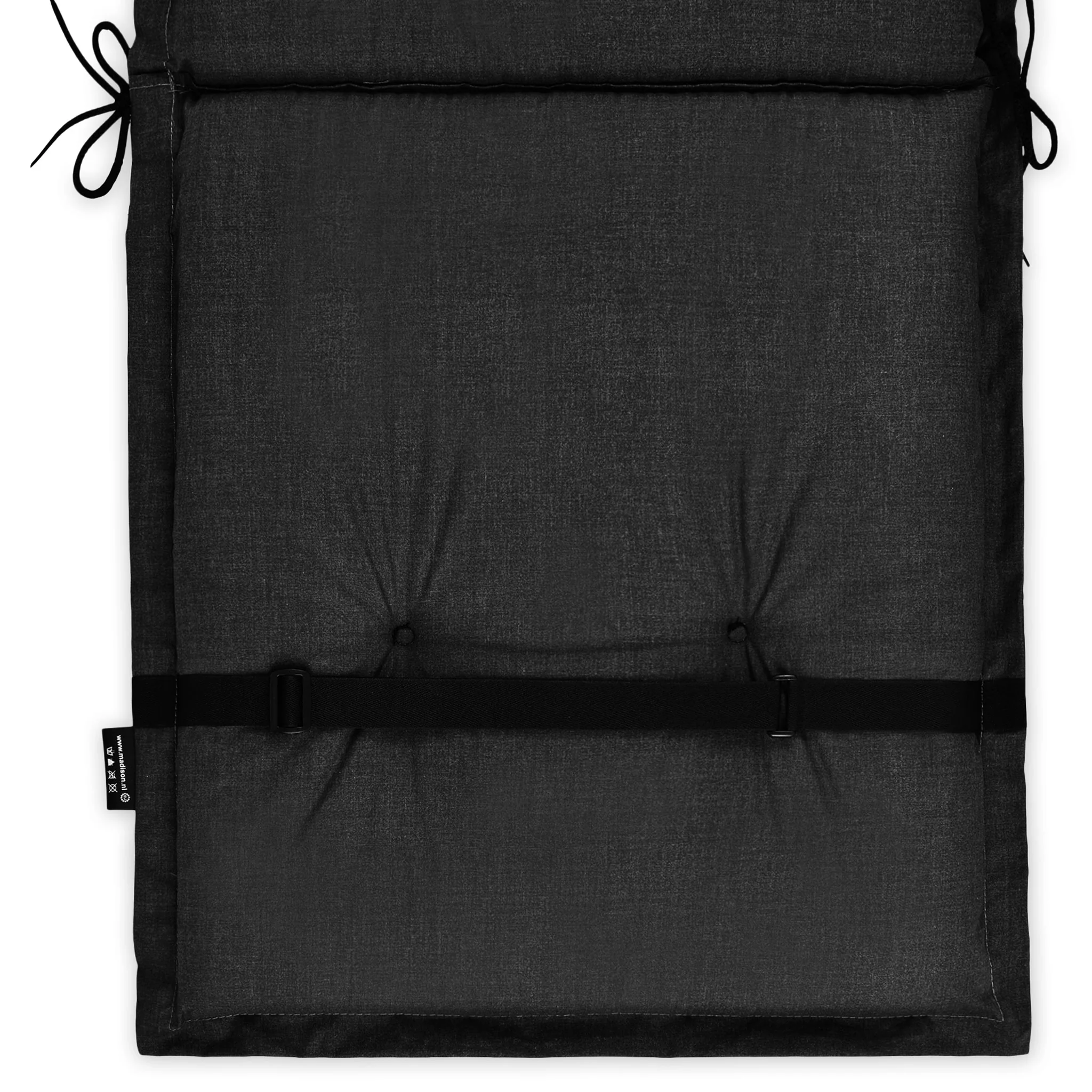 BASIC BLACK Pernă scaun spătar înalt, 50x100cm - Image 2