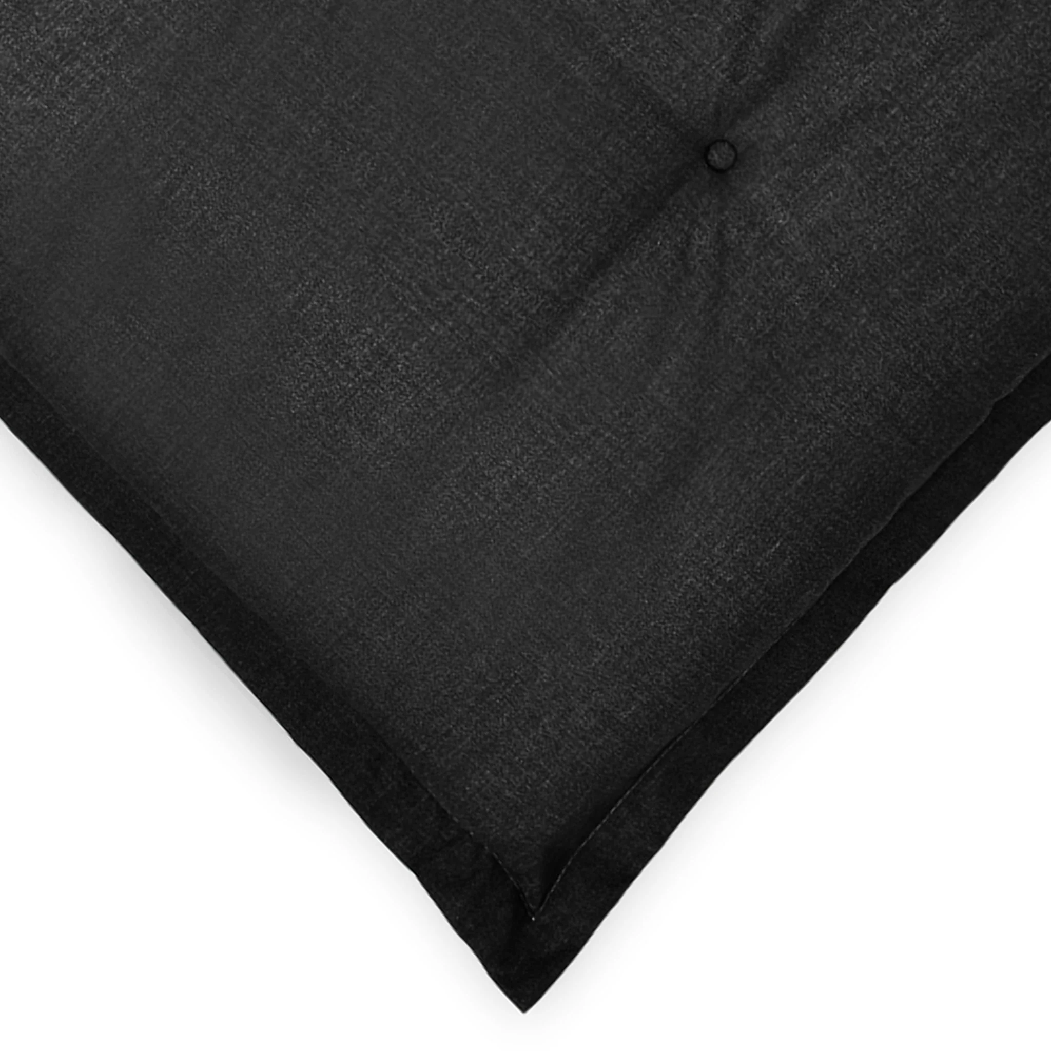 BASIC BLACK Pernă scaun spătar înalt, 50x100cm - Image 3