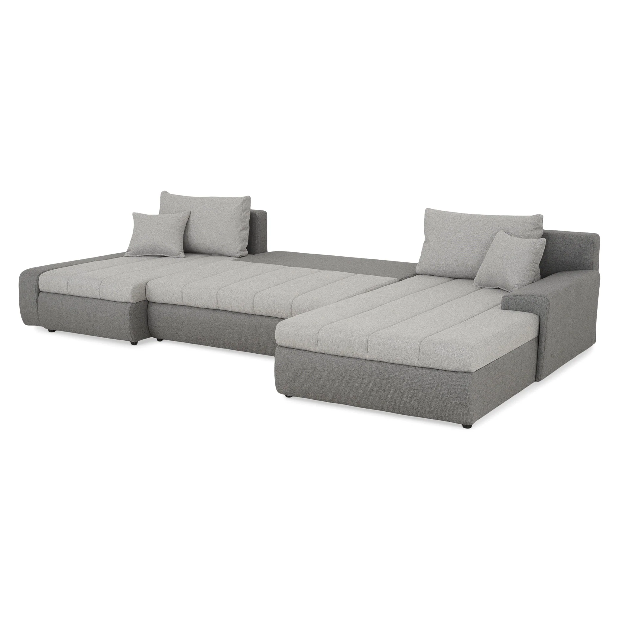 AURA Ansamblu colț extensibil stânga/dreapta, stofă - Image 6