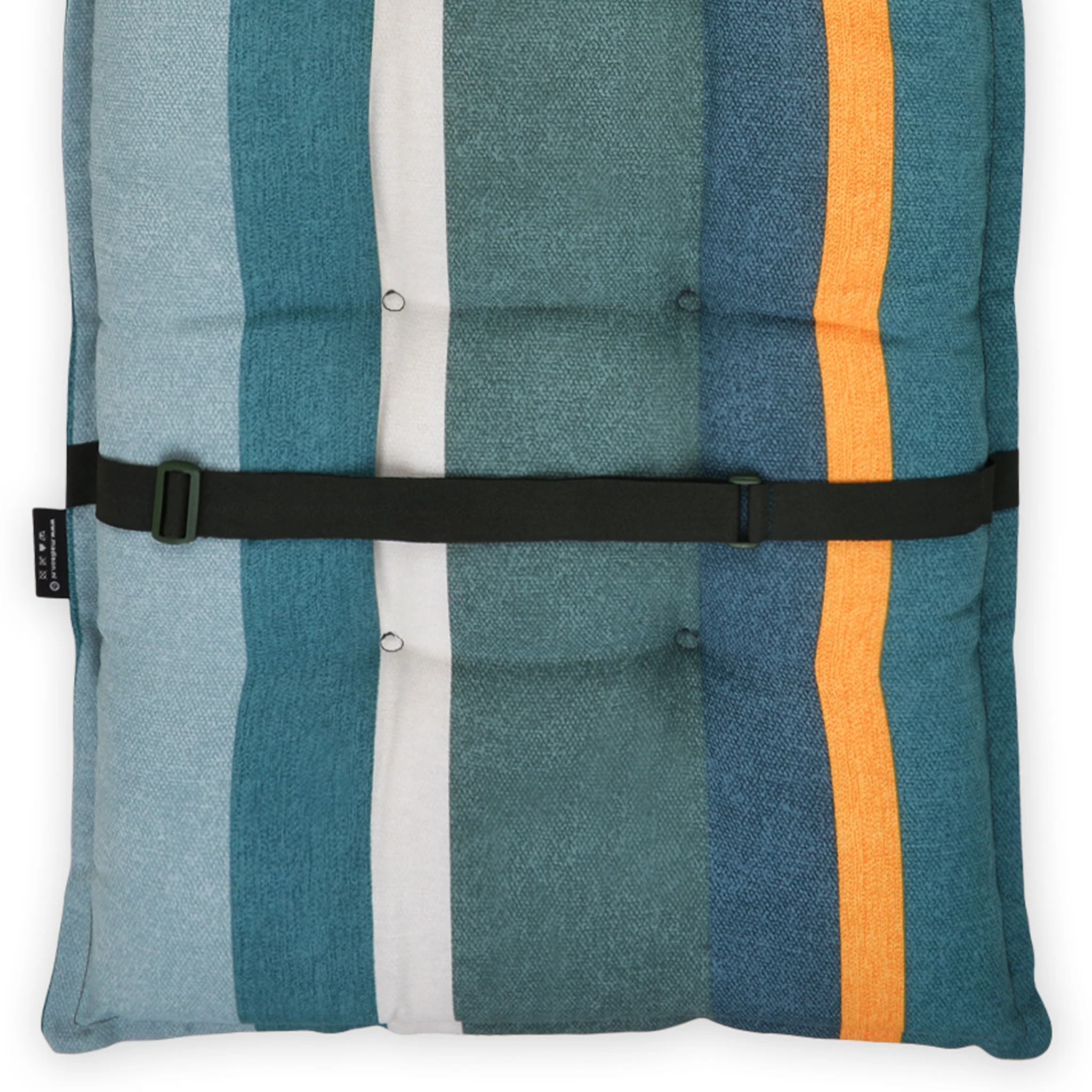 STRIPE GREEN Pernă scaun cu spătar înalt 50x123cm - Image 2