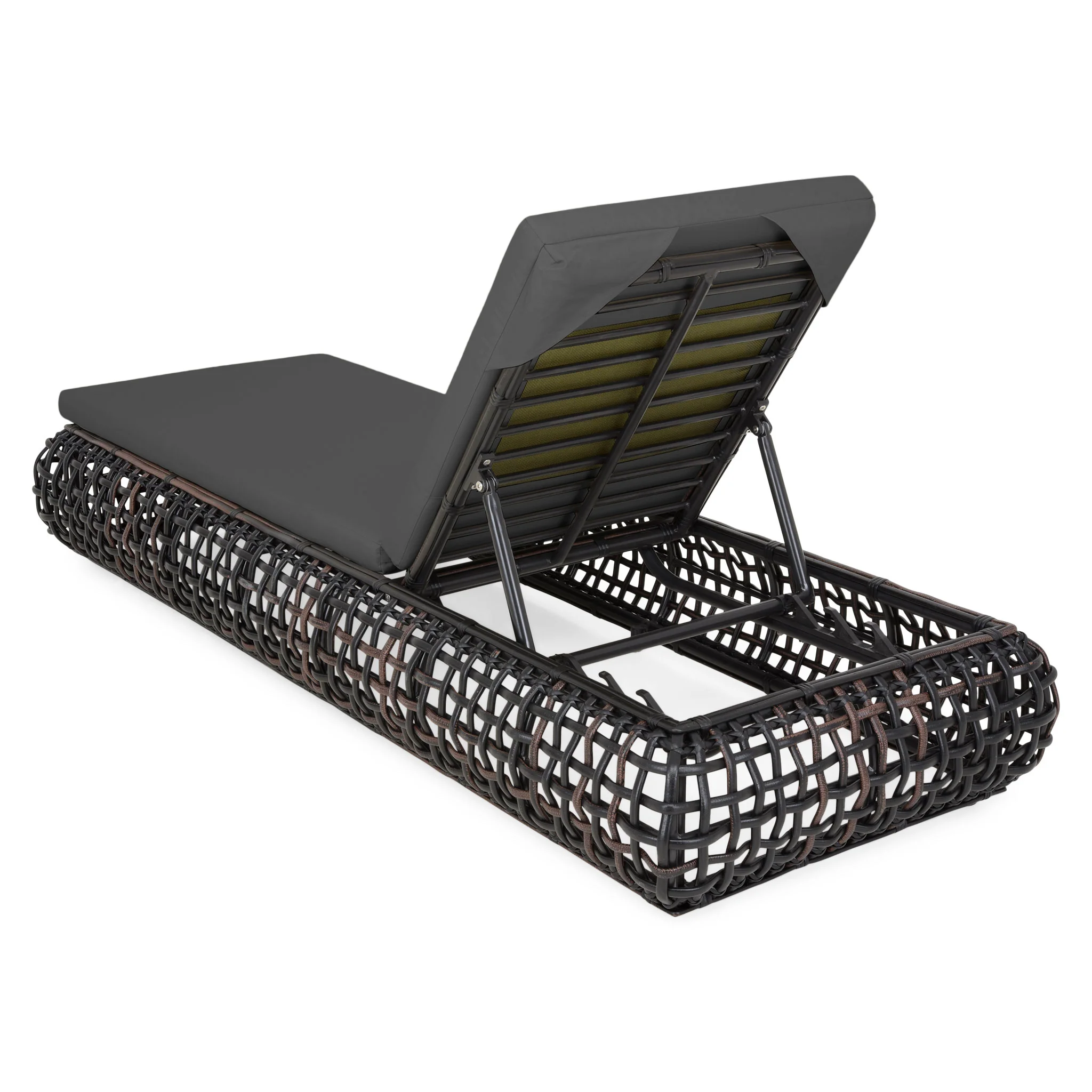 DINASTY Set mobilier terasă/grădină, 2 șezlonguri și măsuță - Image 23