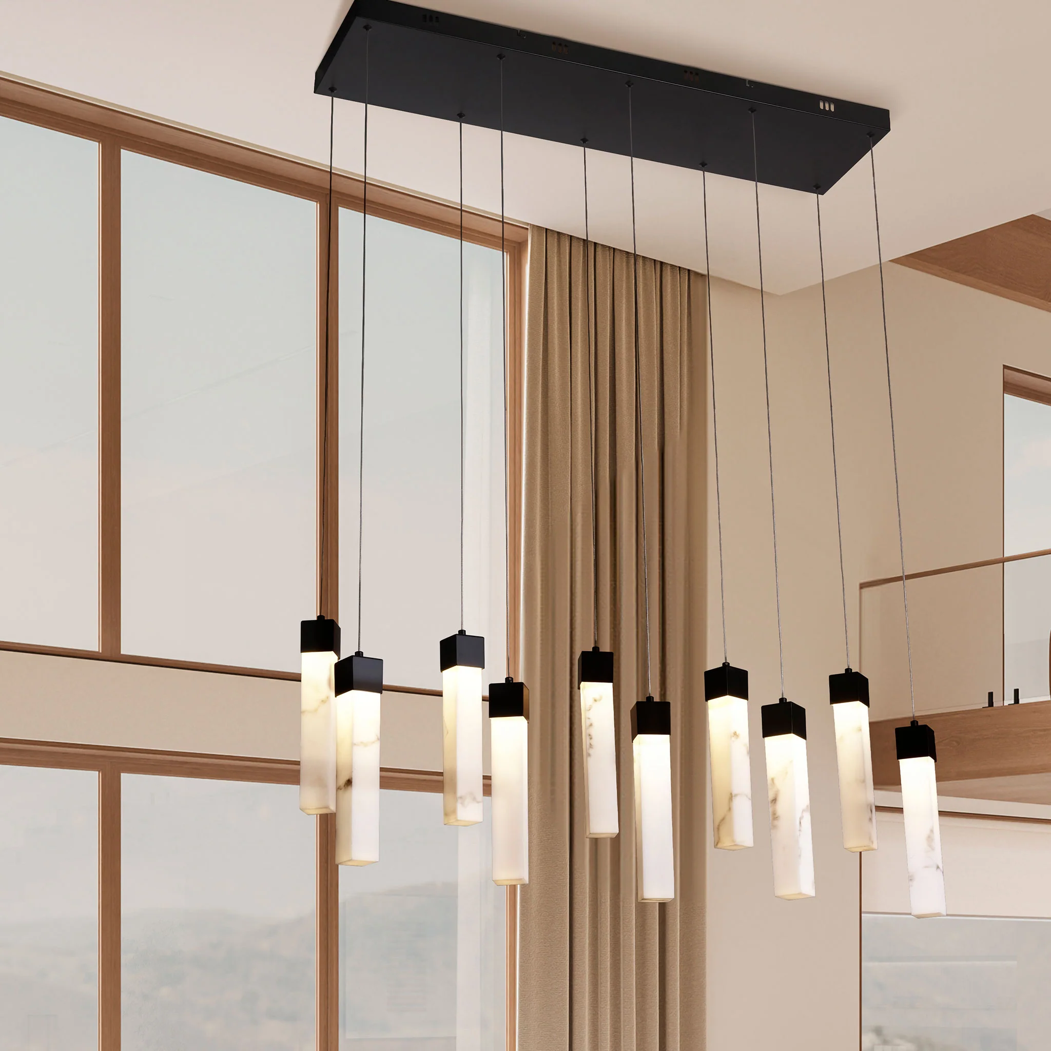 MOONBEAM Lustră 56W LED - Image 3