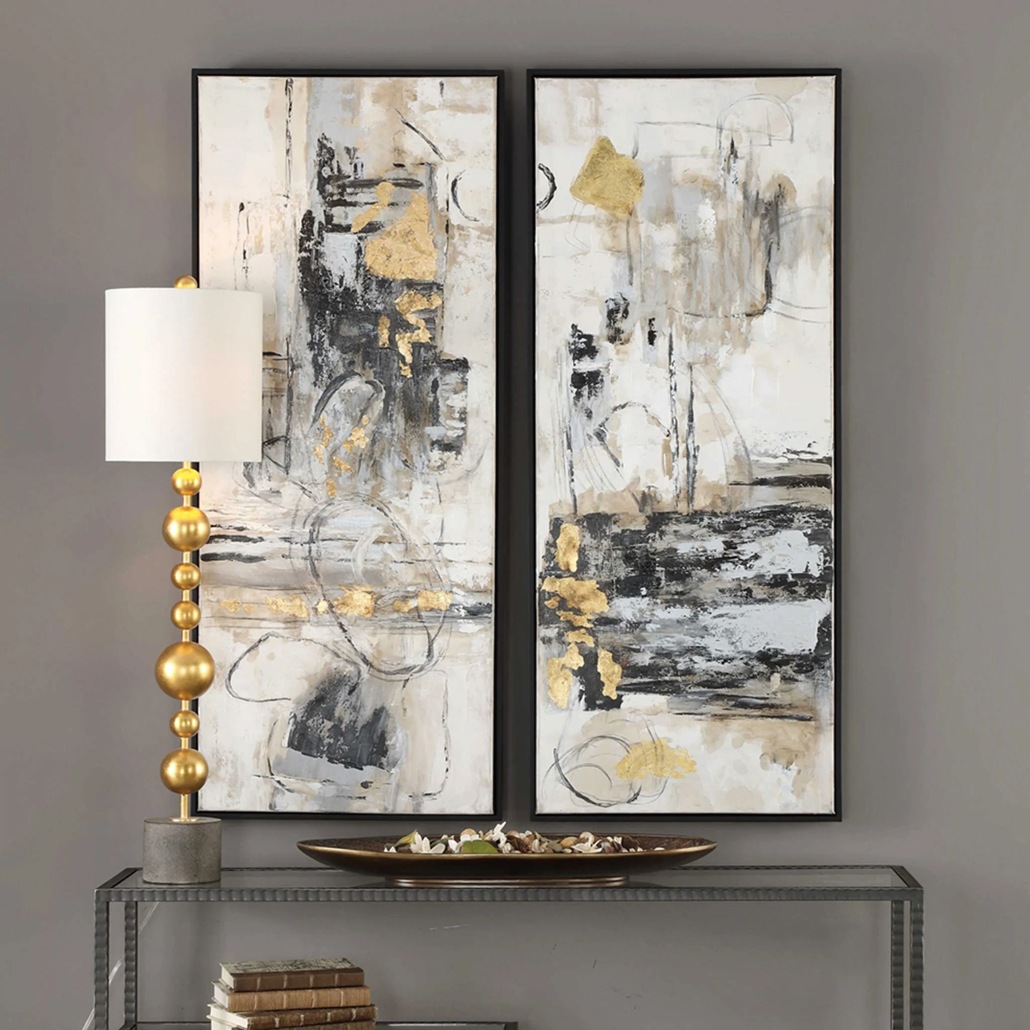 LIFE SCENES I Tablou canvas 53x130cm - Image 2