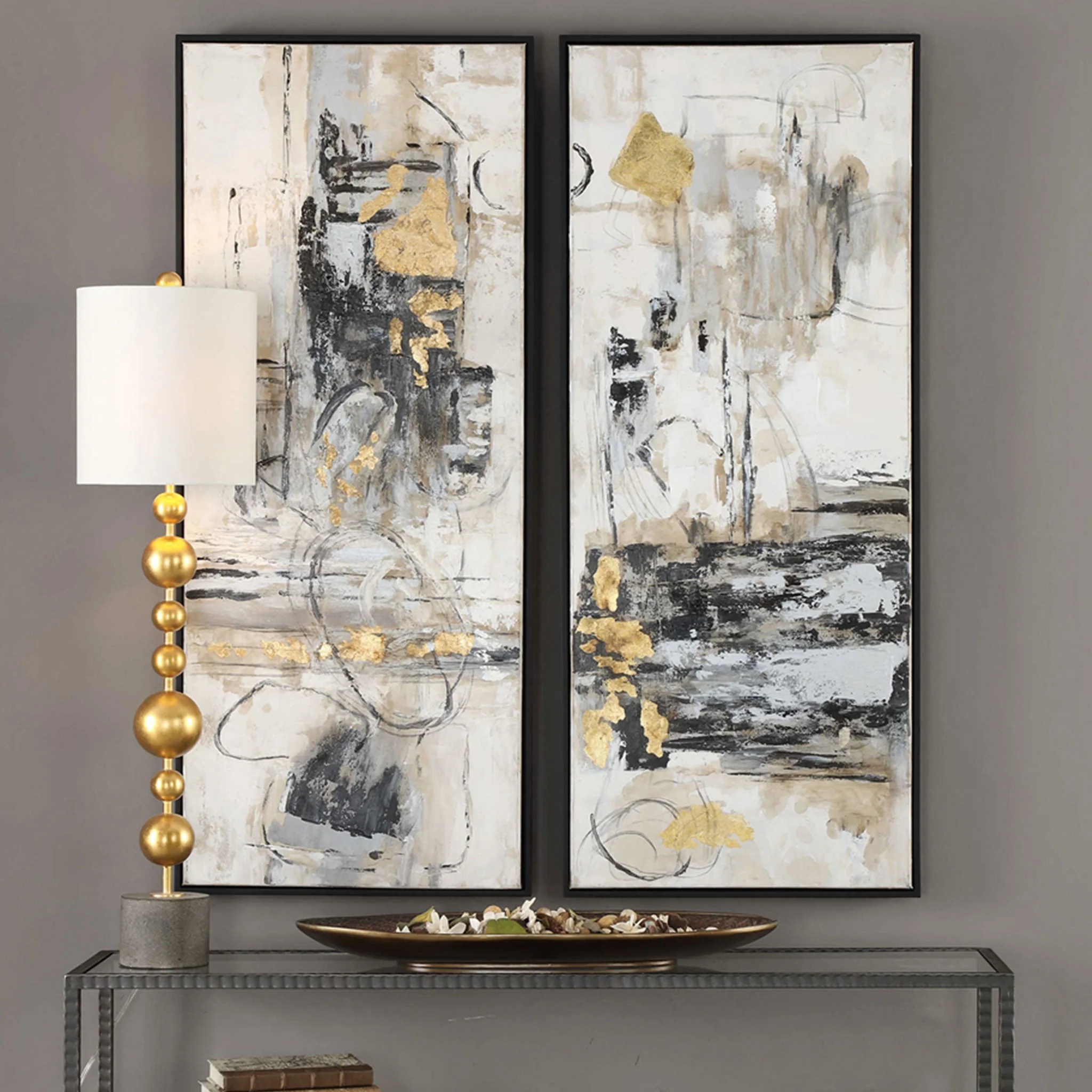 LIFE SCENES II Tablou canvas 53x130cm - Image 2