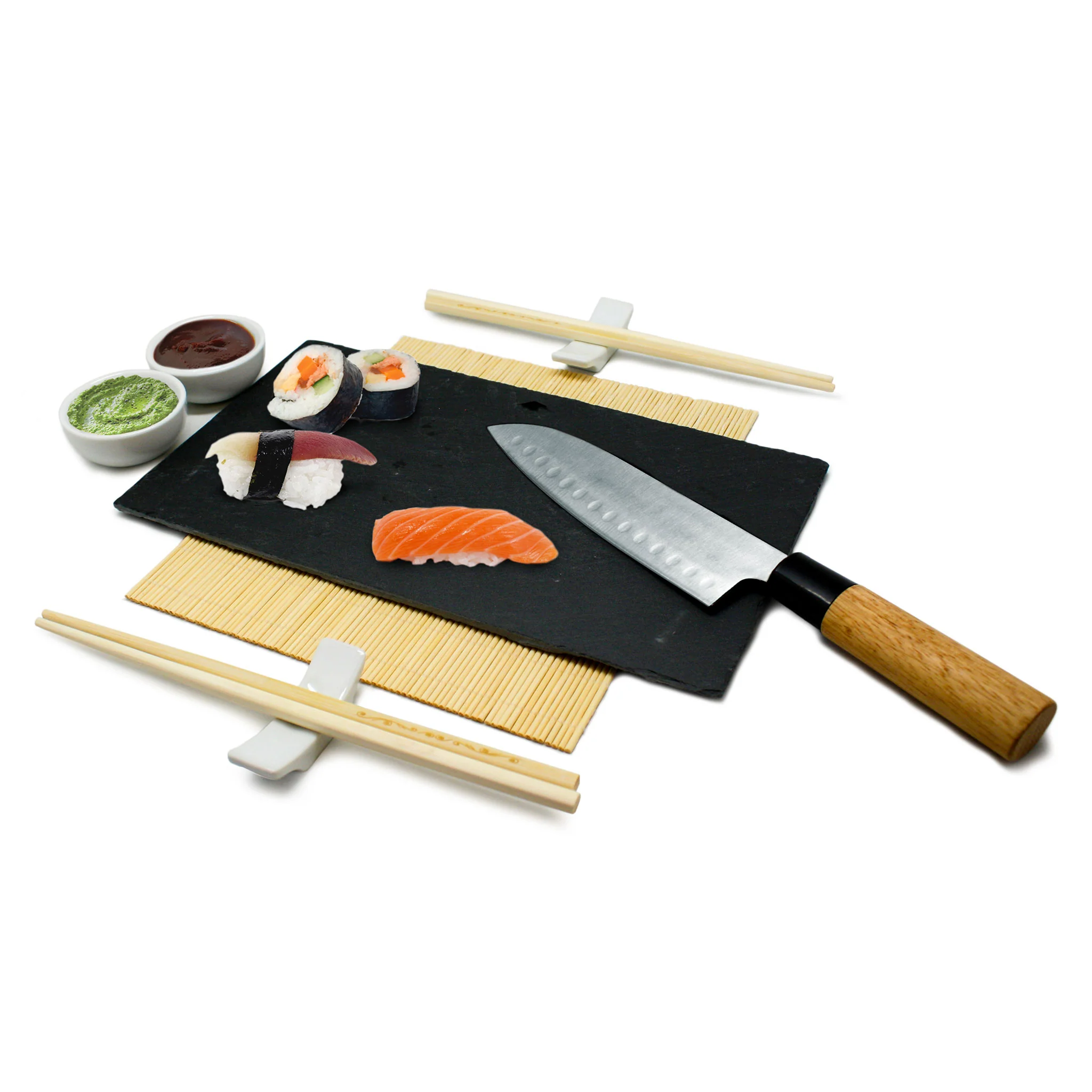 SUSHI SET Set sushi, cutit și tabla ardezie - Image 2