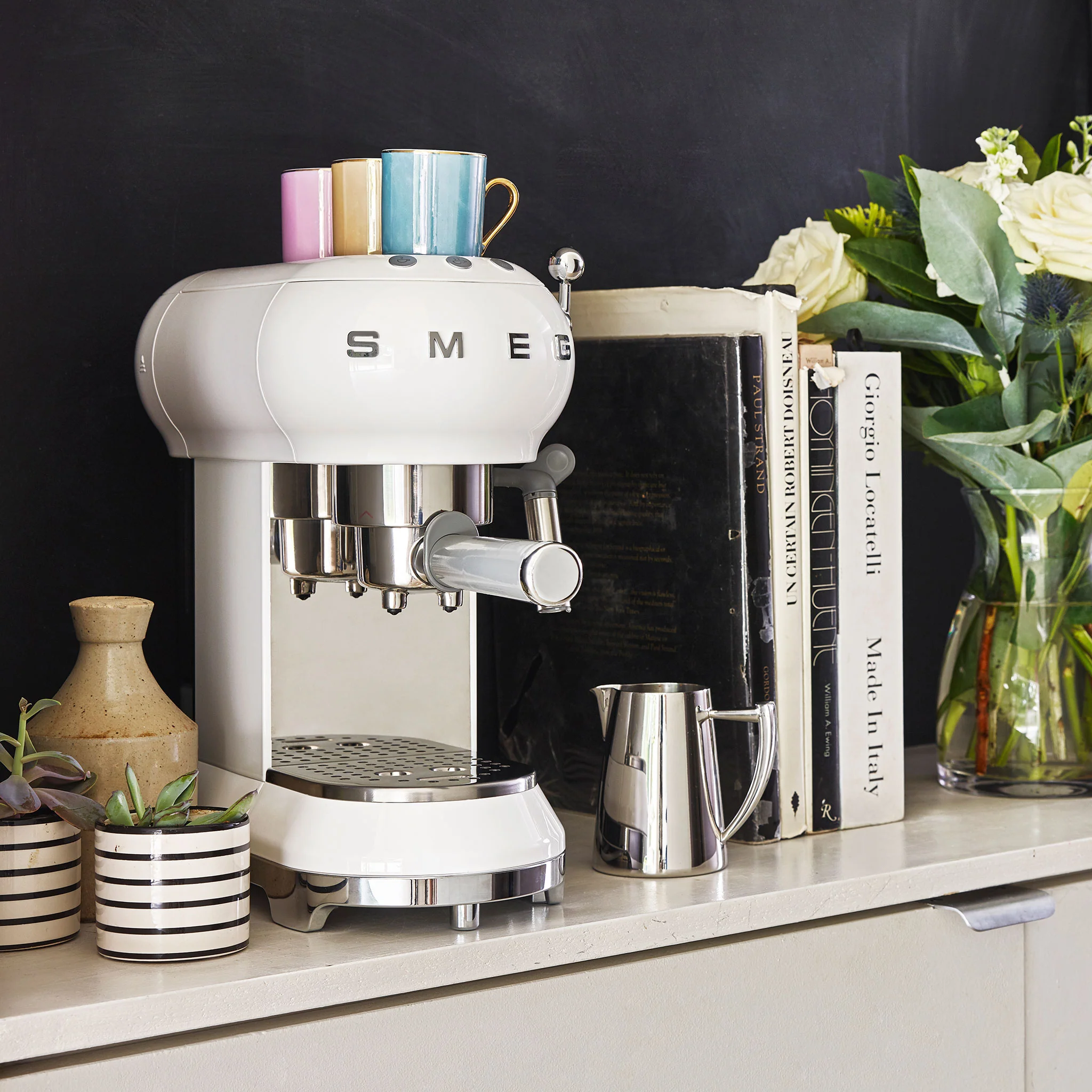 SMEG Espressor cu dispozitiv spumare, 1L - Image 17
